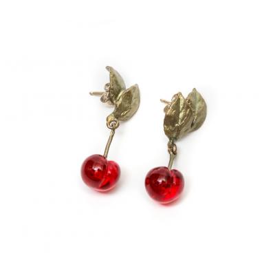 Earrings Cherry