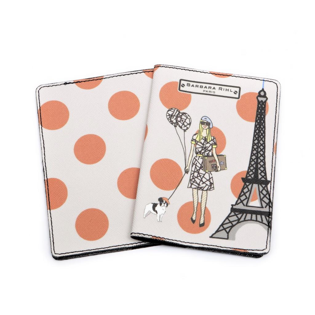Passport cover From Paris with love