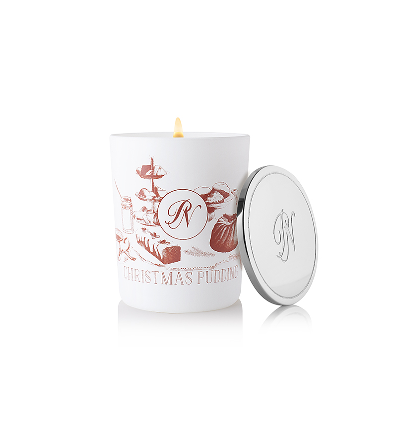 Scented candle Christmas Pudding